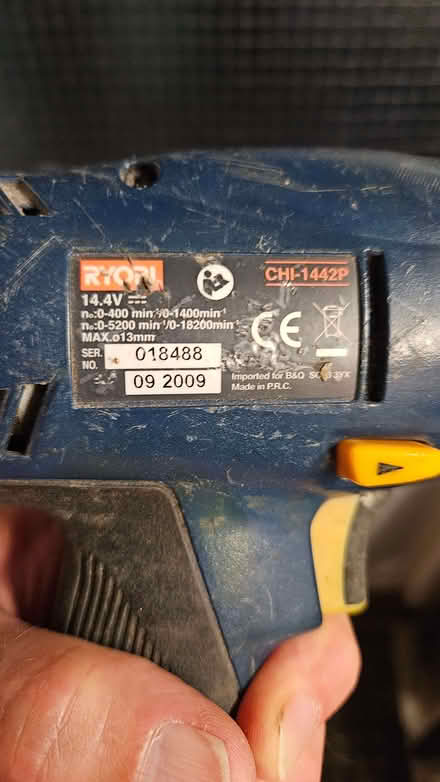Photo of Ryobi battery charger (Steeple Barton OX7) #2