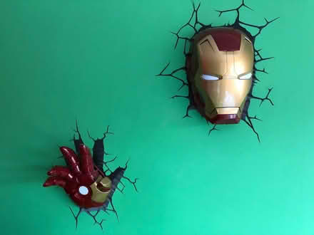 Photo of free Iron Man Mask and Hand Lights (Dronfield S18) #2