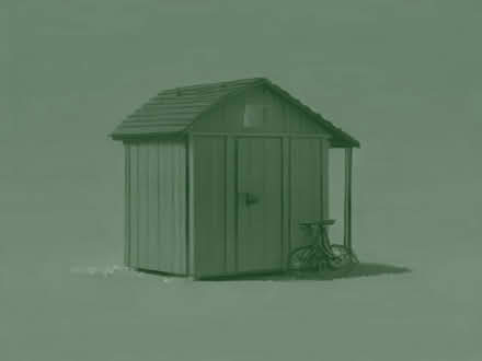 Photo of garden shed for bike storage (Frankwell SY3) #1