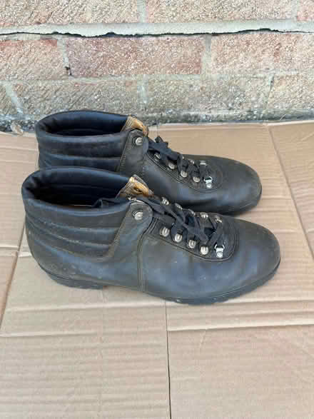 Photo of free Leather walking boots size 10 (Chesterton OX26) #1