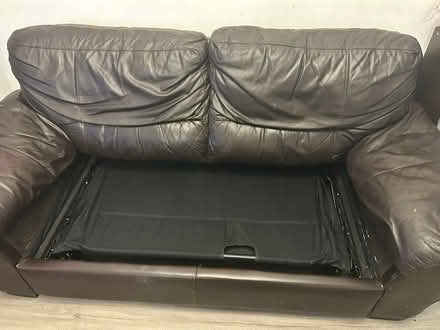 Photo of free sofa bed (En8) #2