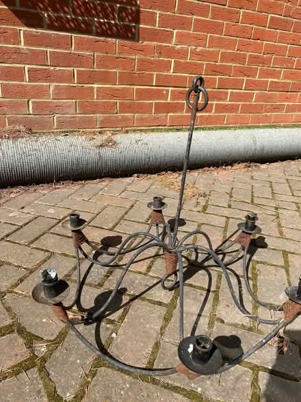 Photo of free Wrought iron chandelier (Gipsy Hill SE19) #1