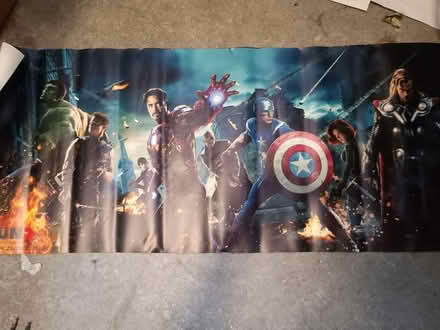 Photo of free Avengers vinyl banner (Wantage OX12) #1