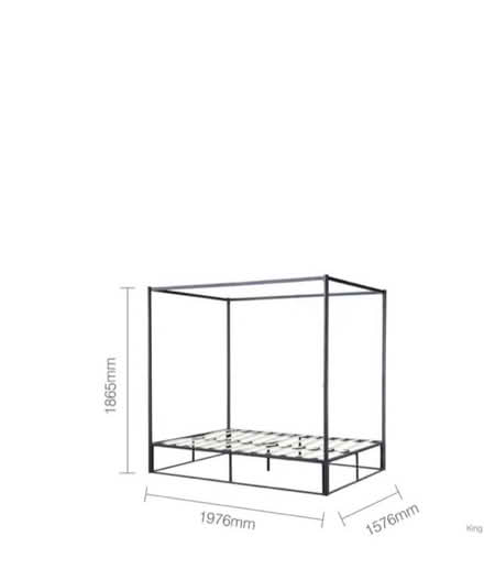 Photo of free Single Poster bed (SE25) #2