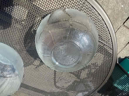 Photo of free 2 large glass bowls (Winterbourne Monkton SN4) #3