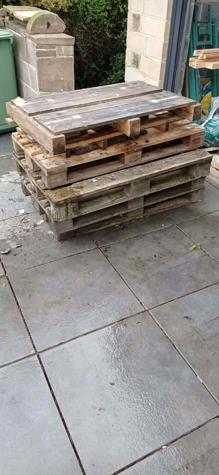 Photo of free Wooden pallets (Holmfirth HD9) #1