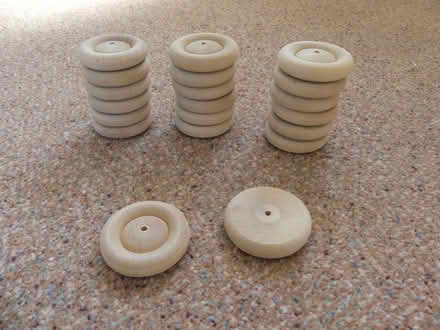 Photo of free Wooden wheels (Fakenham NR21) #1