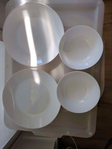 Photo of free Dinner plates & bowls x 2 (South Malling BN7) #1