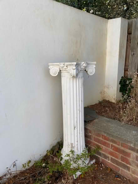 Photo of free Pair of plaster cast columns (Gipsy Hill SE19) #1