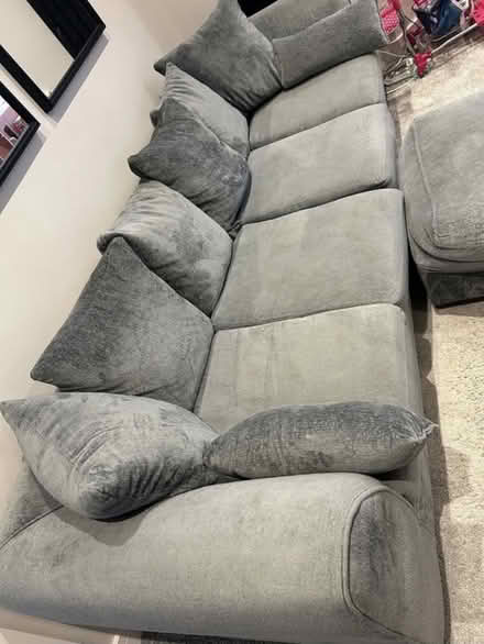 Photo of free Grey sofa (Watford WD25) #2