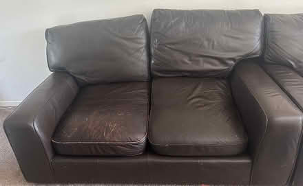 Photo of free Brown Sofas (Lewsey Farm LU4) #3