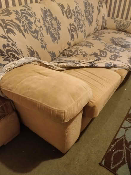 Photo of free Sofa, armchair and another mismatched armchair (Pontypridd CF37) #1