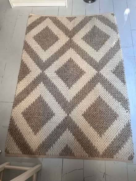 Photo of free M&S wool rug (London Rd Station area BN1) #4