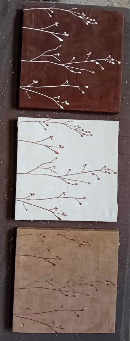 Photo of free Three suede pictures (Harrold. MK43) #1