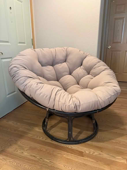Photo of free Papasan Chair (Lacey) #1