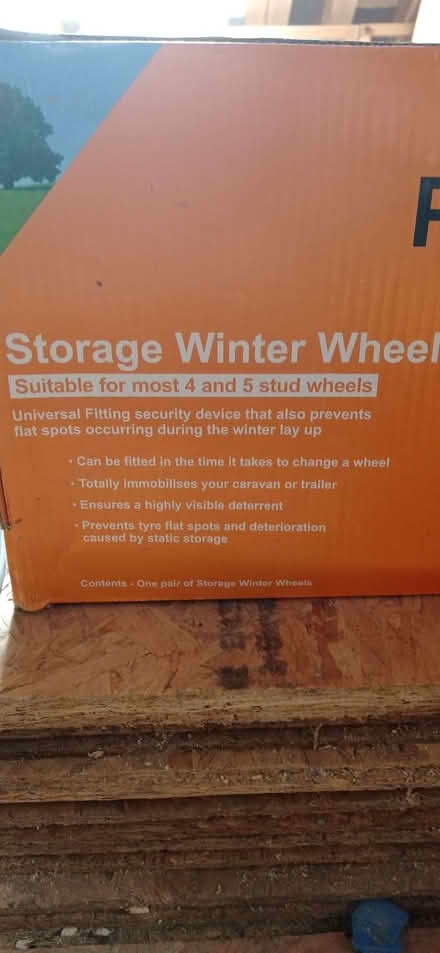 Photo of free Winter wheel stands (Holmfirth) (Holmfirth HD9) #3
