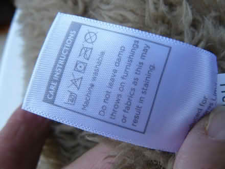 Photo of free Light brown throw. Polyester semi-shaggy. W:44" L:58" (Kempsey WR5) #3