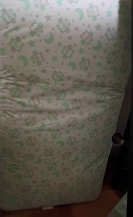 Photo of free Baby crib with mattress (Malden) #2