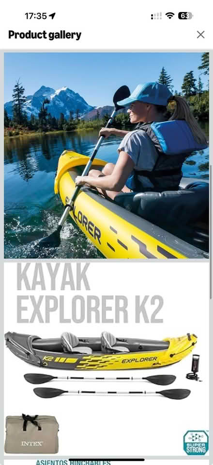 Photo of free Inflatable kayak (Wimbledon SW19) #2
