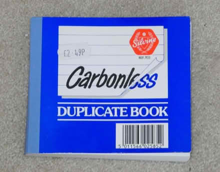Photo of free Silvine Carbonless Duplicate Book (Whitehill SG4) #1