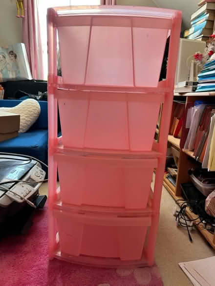Photo of free Pink drawer unit (Wargrave RG10) #1