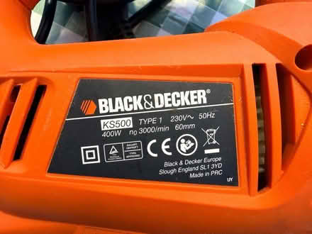 Photo of free Black & Decker jigsaw KS500 (Penkhull, Stoke. ST4) #2