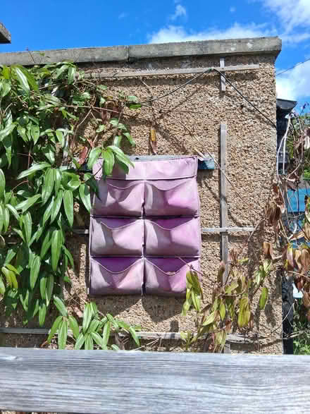 Photo of free 2 hanging felt planters (Craigmount EH12) #1