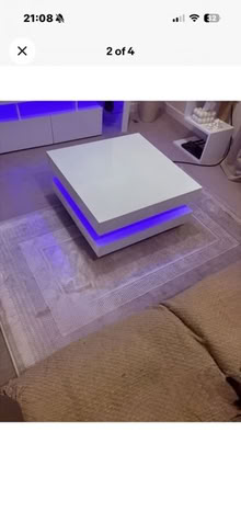 Photo of free White coffee table (Stanford-Le-Hope SS17) #2
