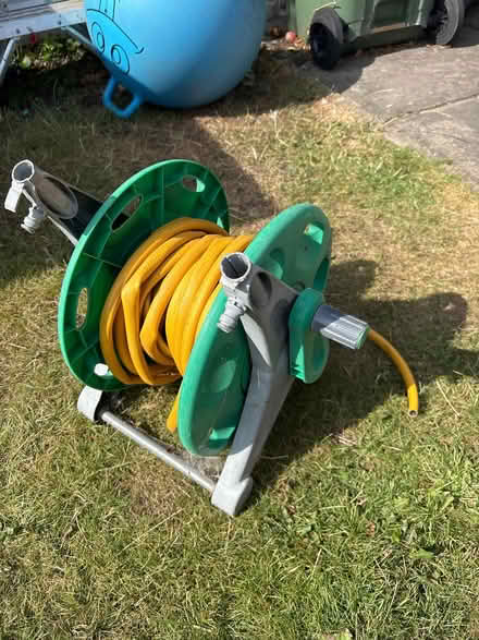 Photo of free Garden Hose pipe and reel (Ecclesfield S35) #2