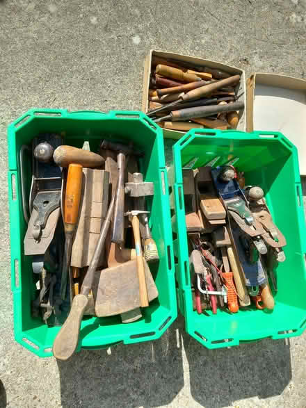 Photo of free 3 boxes of old tools (Colchester CO1) #1
