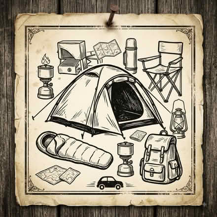 Photo of 3-4 man tent/ camping supplies (Milford, Surrey GU8) #1