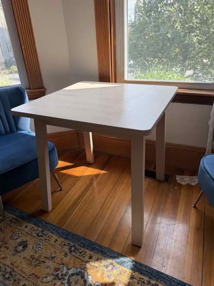Photo of free Square Wooden Table (Mission Hill) #1