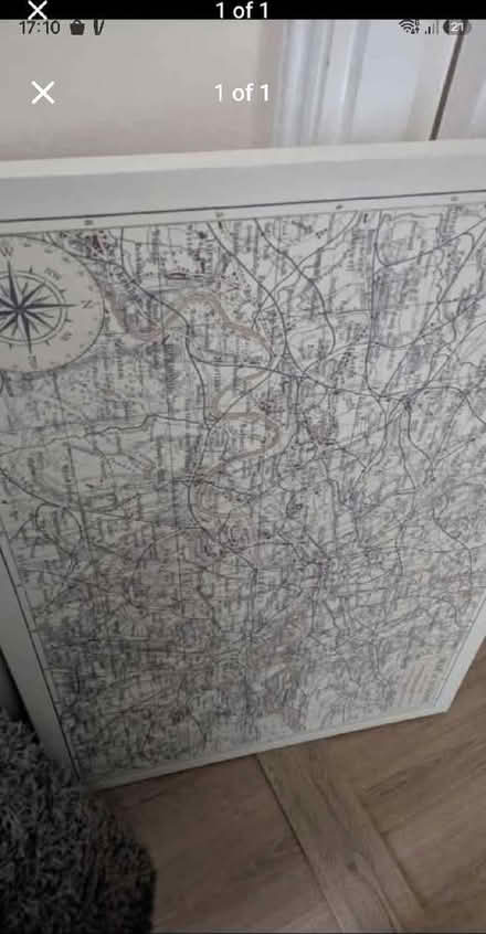 Photo of free London map canvas (Portsmouth PO1) #1