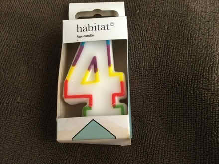 Photo of free No 4 candle (Canterbury CT2) #1