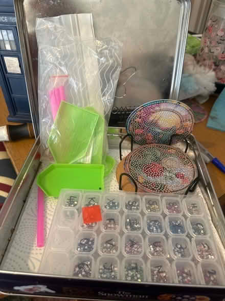 Photo of free Diamond Art coasters (Milton OX14) #1