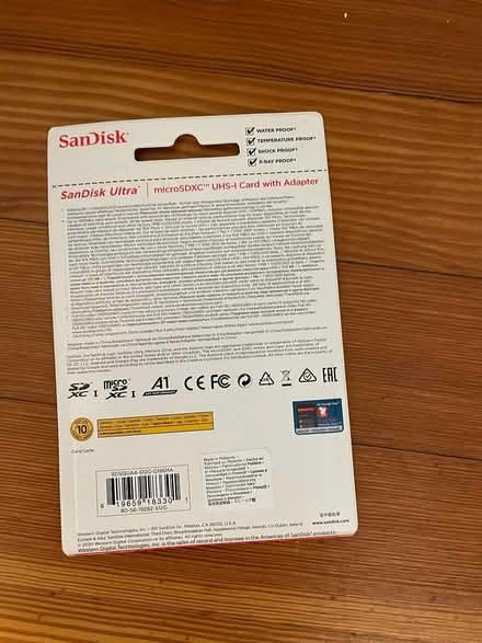 Photo of free SanDisk memory card (Brookline) #2