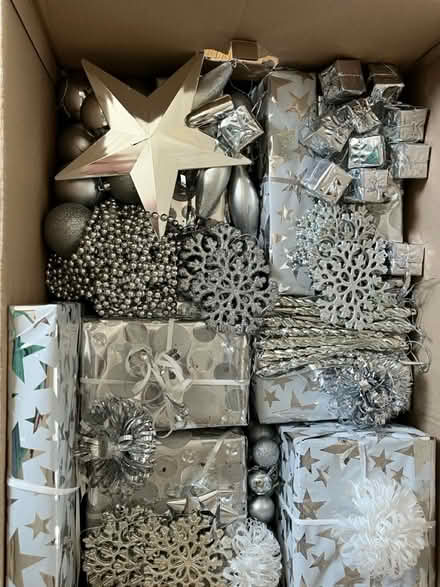 Photo of free Christmas tree decorations (Keighley BD20) #1