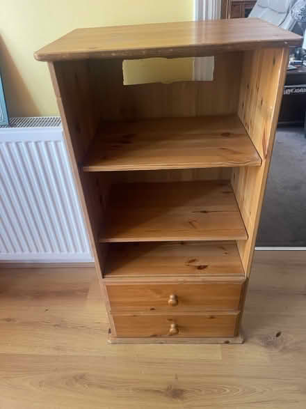 Photo of free Cupboard with shelves and 2 drawers (East Ham E6) #1