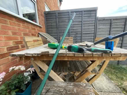 Photo of free Garden table & chairs (Eaton Socon PE19) #3