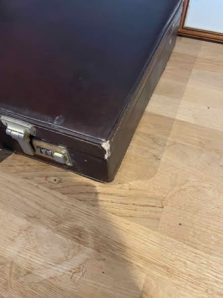 Photo of free Brown briefcase (West Ewell KT19) #1
