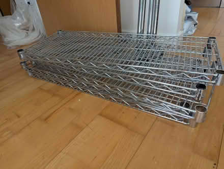 Photo of free Metal shelves (City Island LS12a) #2