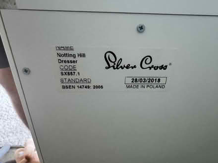 Photo of free Chest of draws / baby changing (Esher KT10) #4