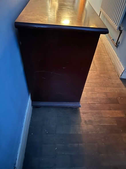 Photo of free Wooden Shelf unit with pull out shelf and drawers (islington N1) #3