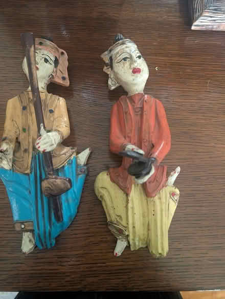 Photo of free Antique Burmese temple musicians (Lincoln fields) #1