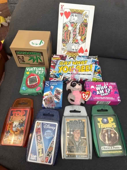 Photo of free Selection of cards Top trumps (Milton OX14) #1