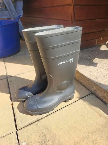 Photo of free Steel toe cap wellies. Dunlop (Higham North area NN10) #1