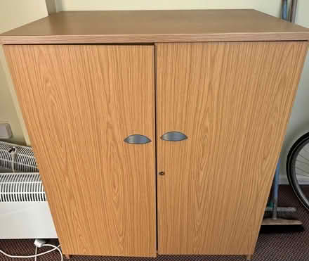 Photo of free Storage cabinet with shelves. (Shillingford OX10) #1