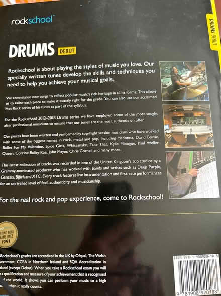 Photo of free Drums beginner exam book (Caldecott OX14) #1