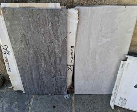 Photo of free Porcelain Indoor Tiles 3 X Dark Grey & 2 X Light Grey (Kings Sutton OX17) #2