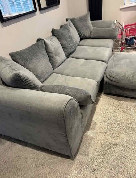 Photo of free Grey sofa (Watford WD25) #1